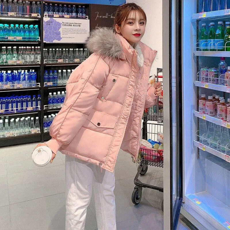 Korean Coat Large with Hair