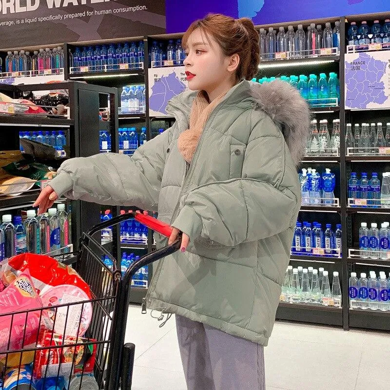 Korean Coat Large with Hair