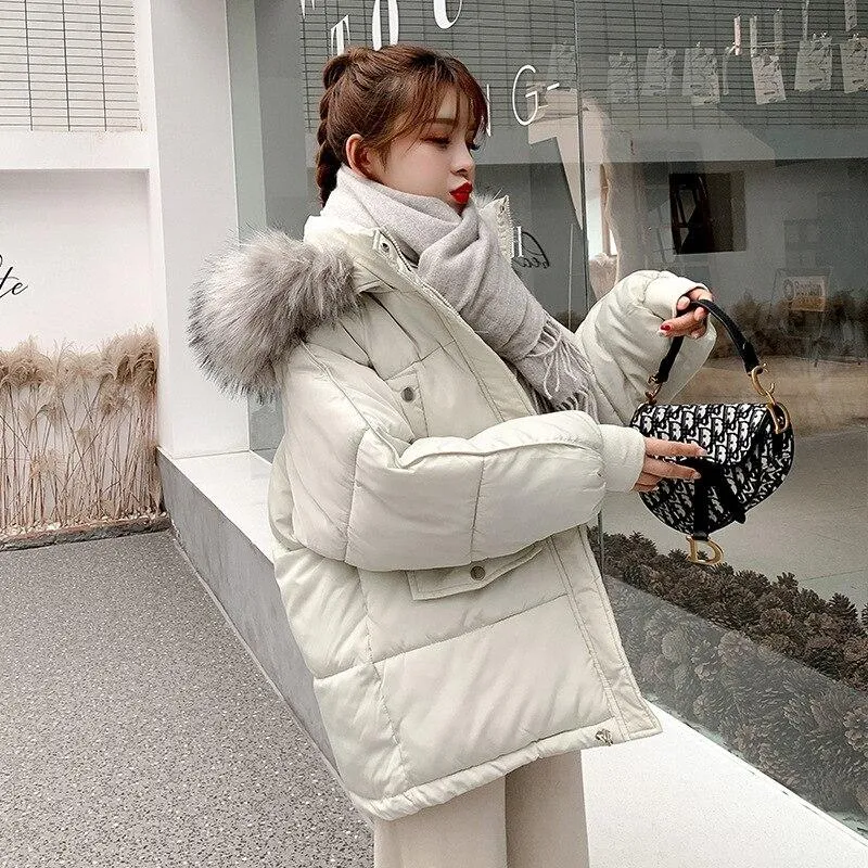 Korean Coat Large with Hair