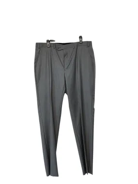 Lauren Ralph Lauren Mens Regular Fit Dress Pants 38 x 32 Grey Solid
