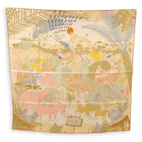 Le Carnaval Des Animaux 90 Pink Scarf