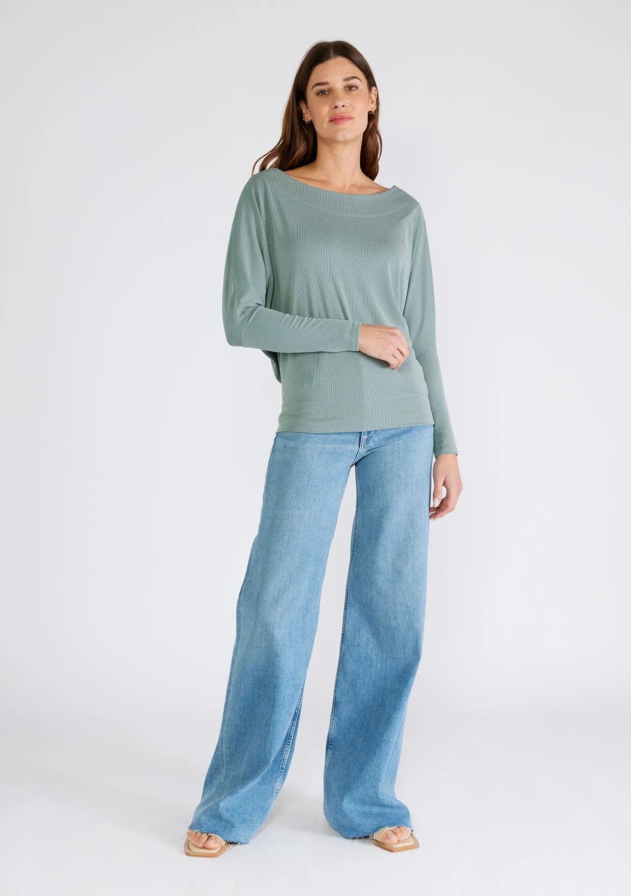 Lea Wide Neck Top