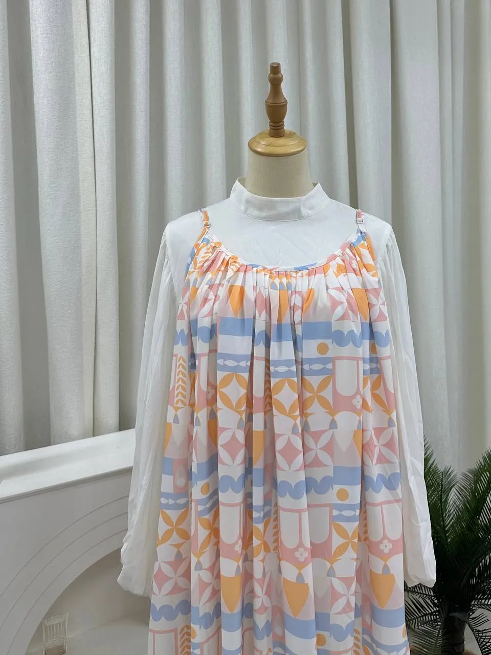 Lisa Slip On Dress - Geometry Edit