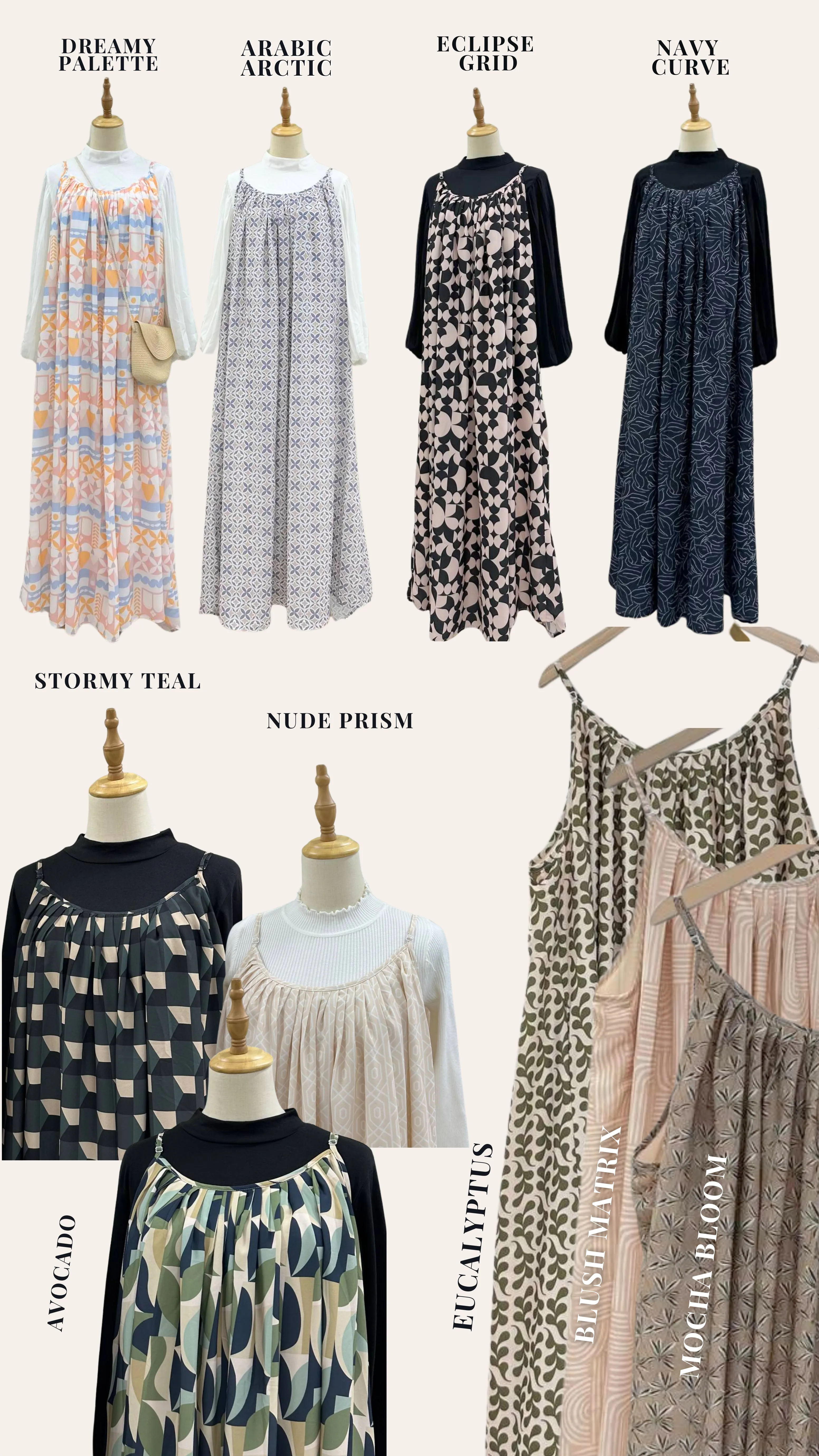 Lisa Slip On Dress - Geometry Edit
