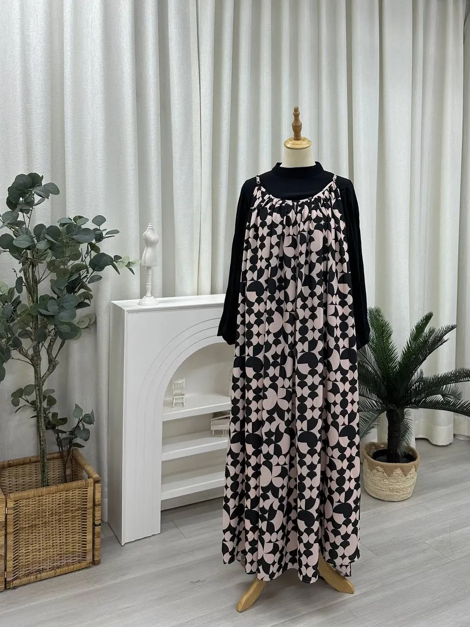 Lisa Slip On Dress - Geometry Edit