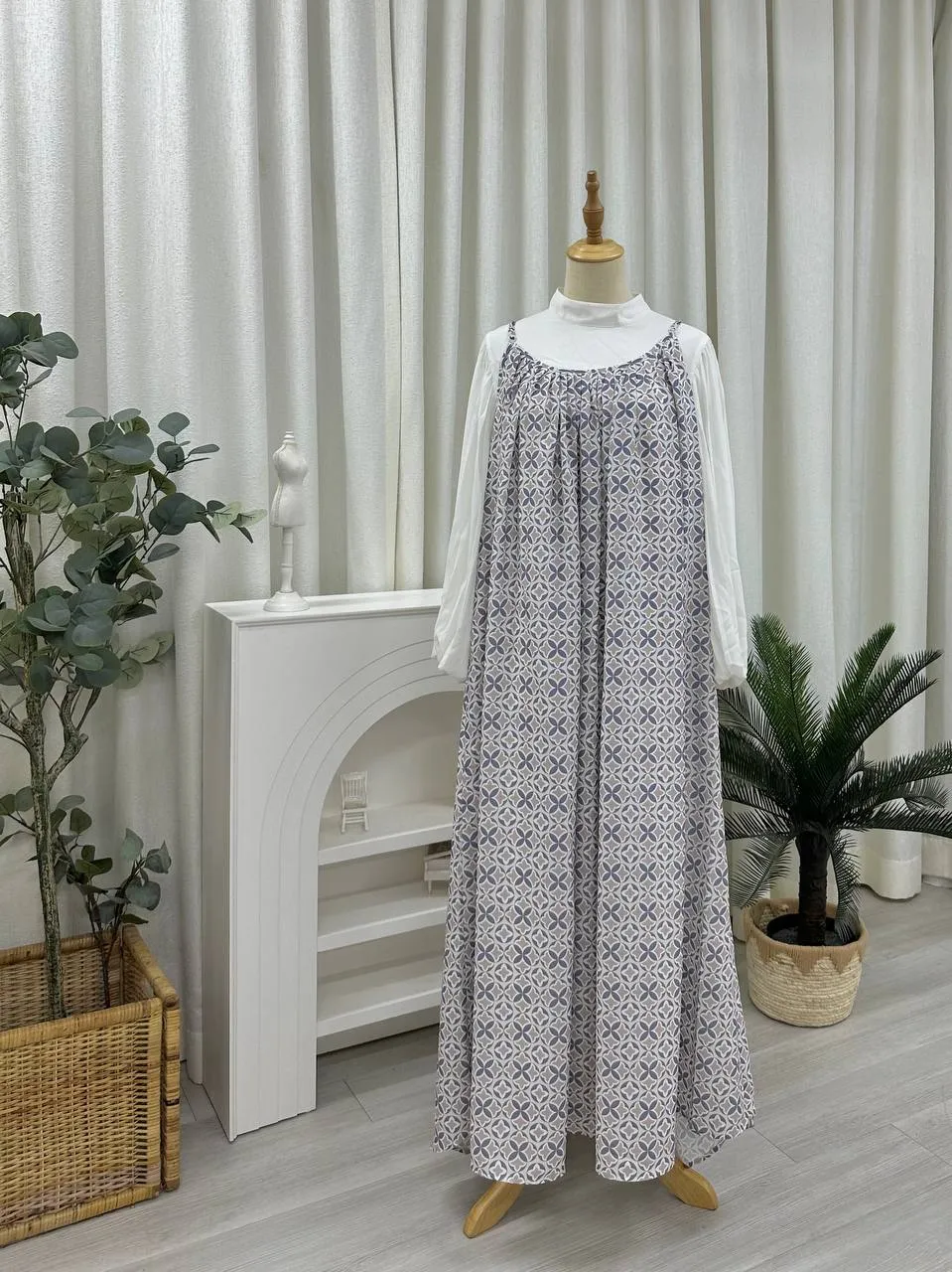 Lisa Slip On Dress - Geometry Edit