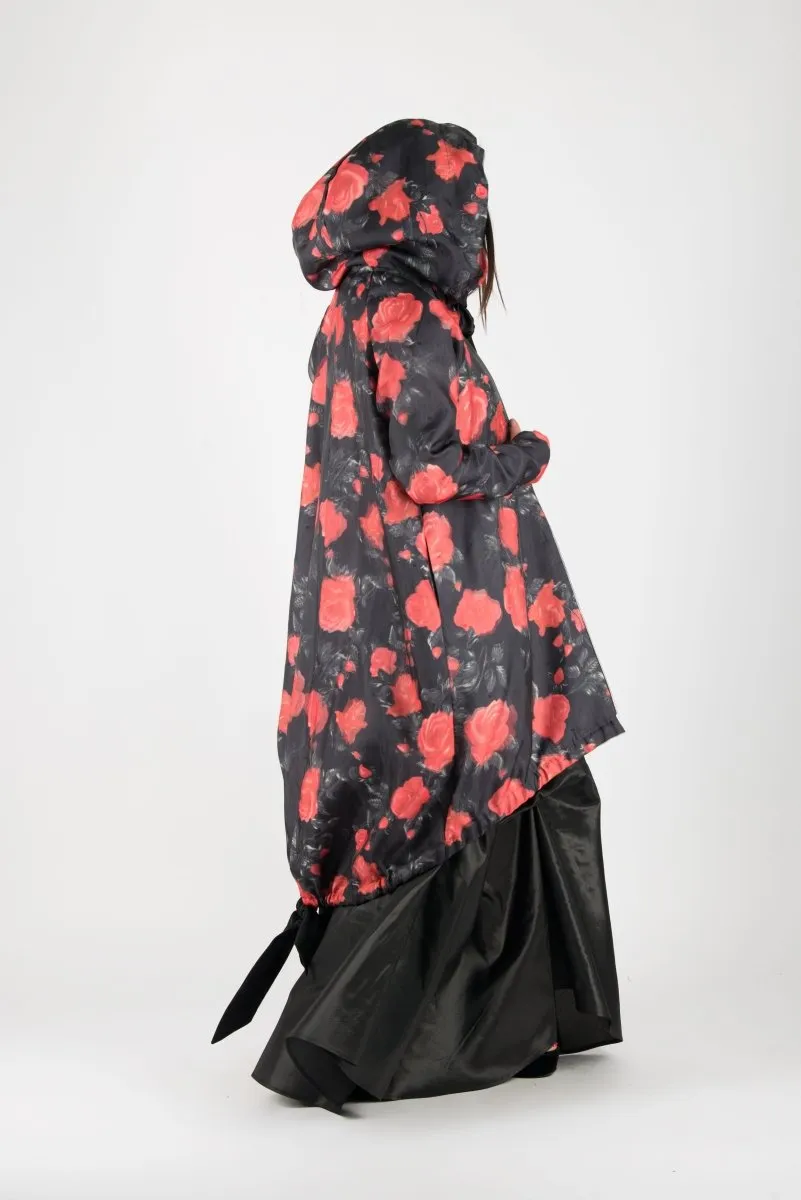 Long Zipper Hooded Vest MAGI