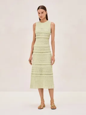 Madie Dress in Mint