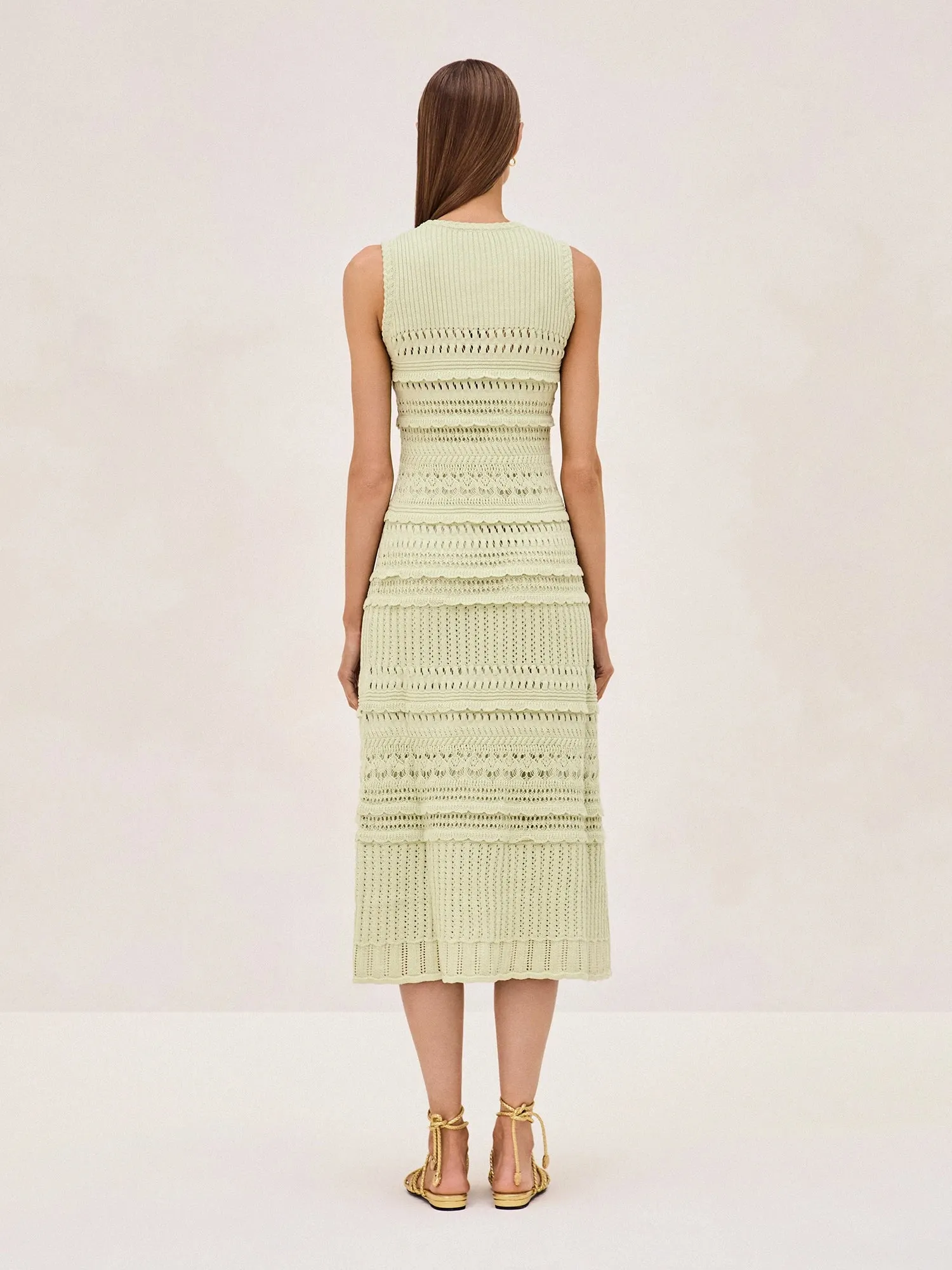 Madie Dress in Mint