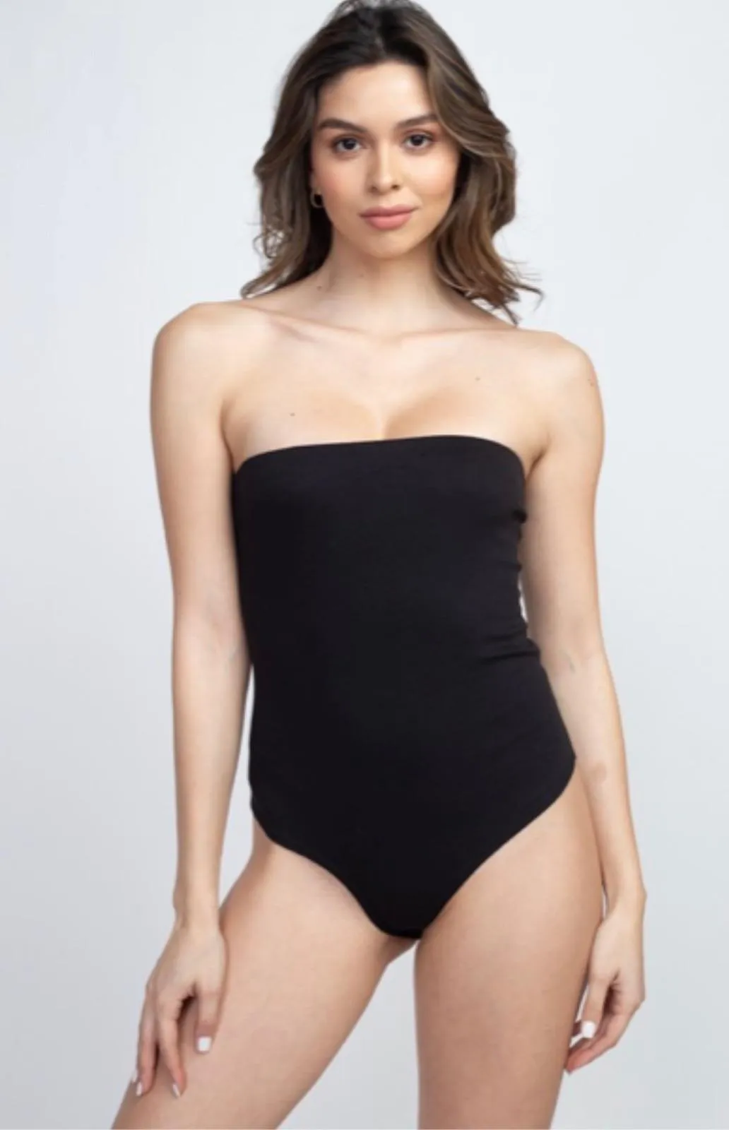 ME! Black Tube Basic Bodysuit