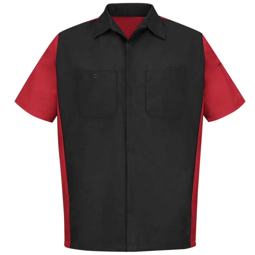 Men's Short Sleeve Two-Tone Crew Shirt