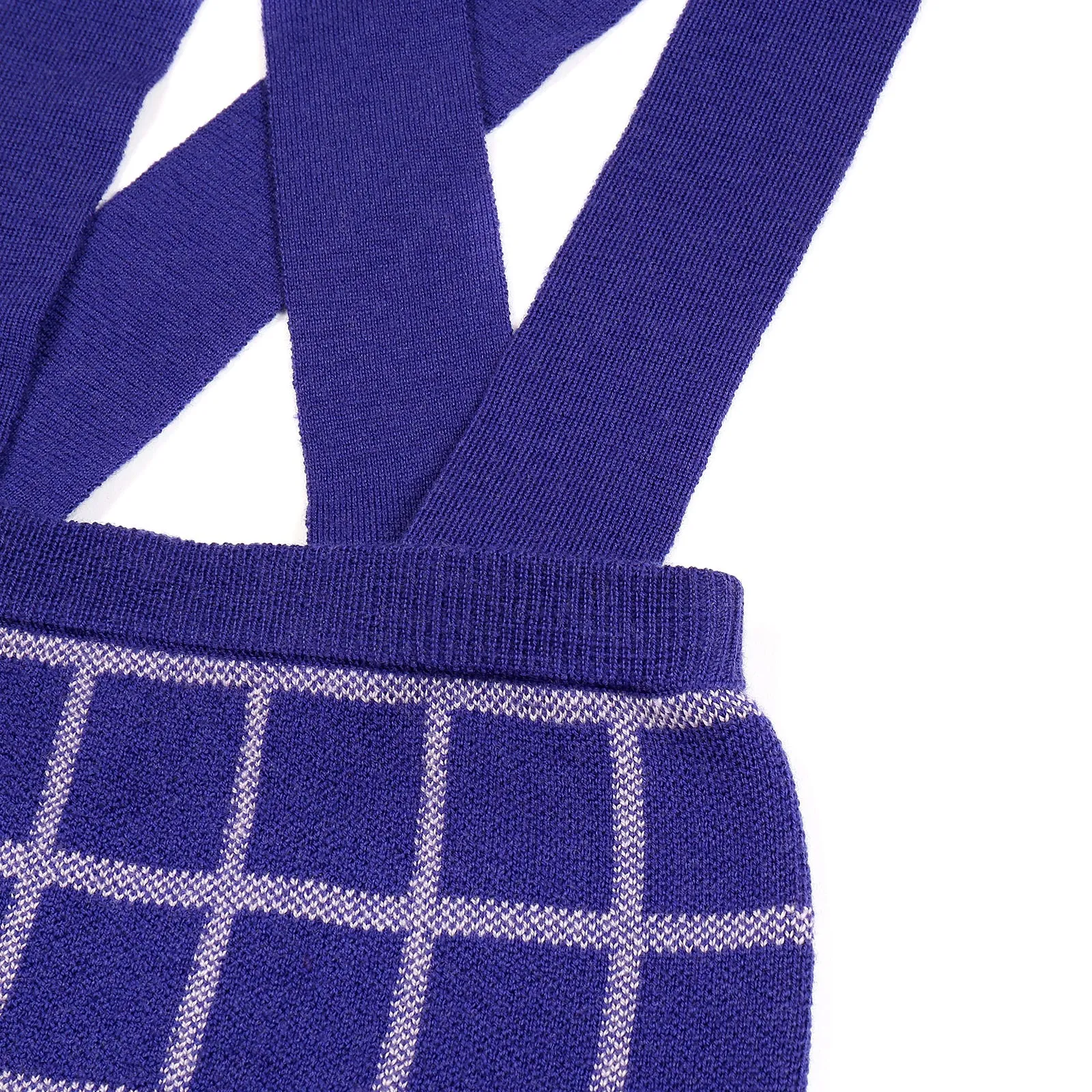 Midi Pencil Grid Indigo