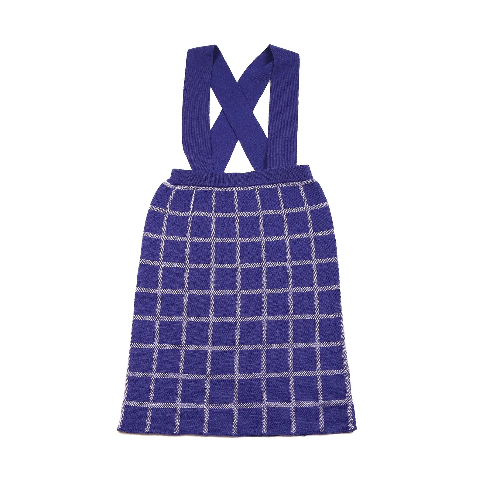 Midi Pencil Grid Indigo