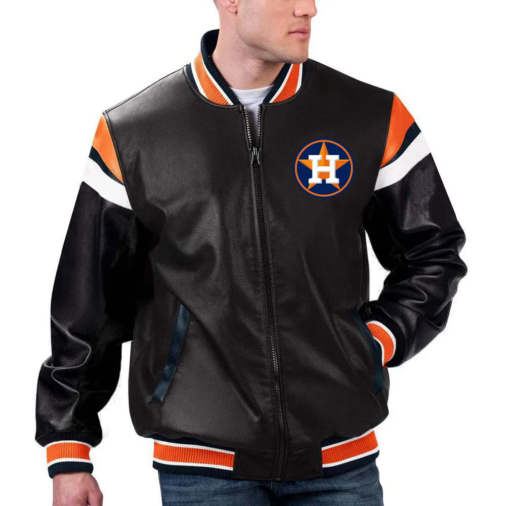 MLB Houston Astros Leather Jacket