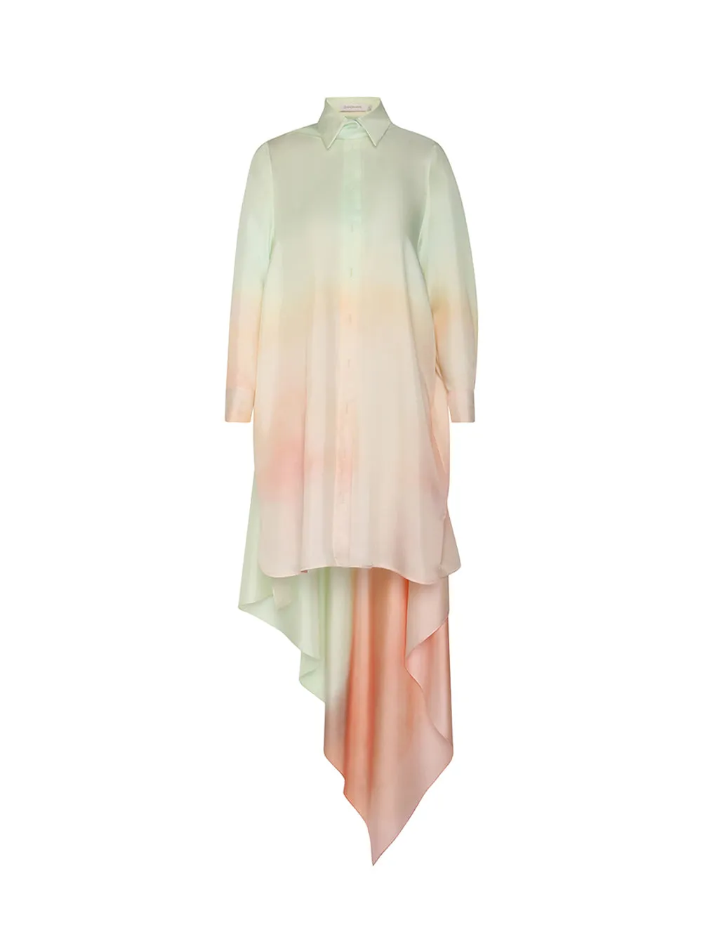 Natura Scarf Shirt Mini (Coral Fields)