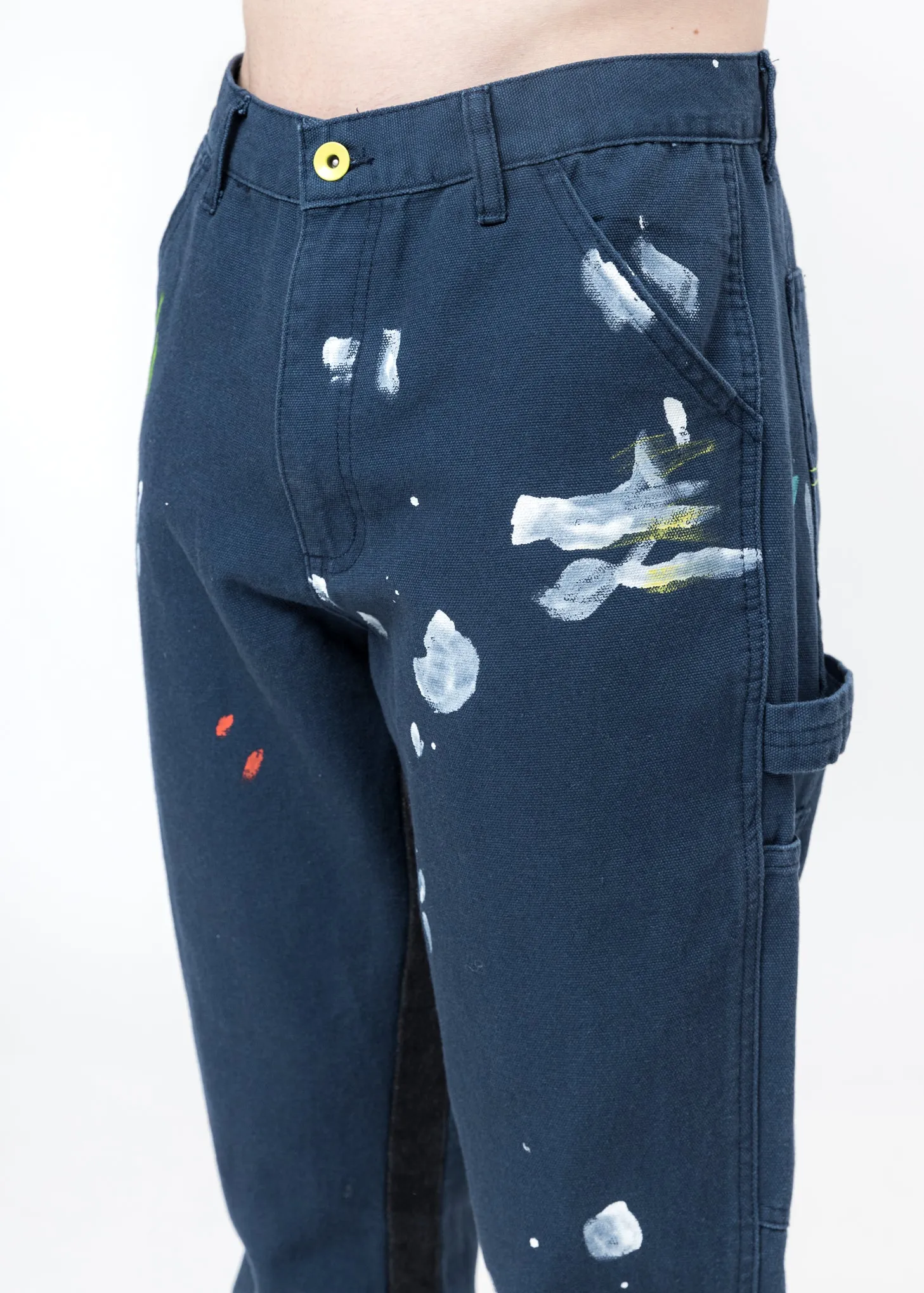 Navy Patchwork Jeans