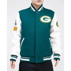 NFL Green Bay Packers Varsity Jacket Men and Women