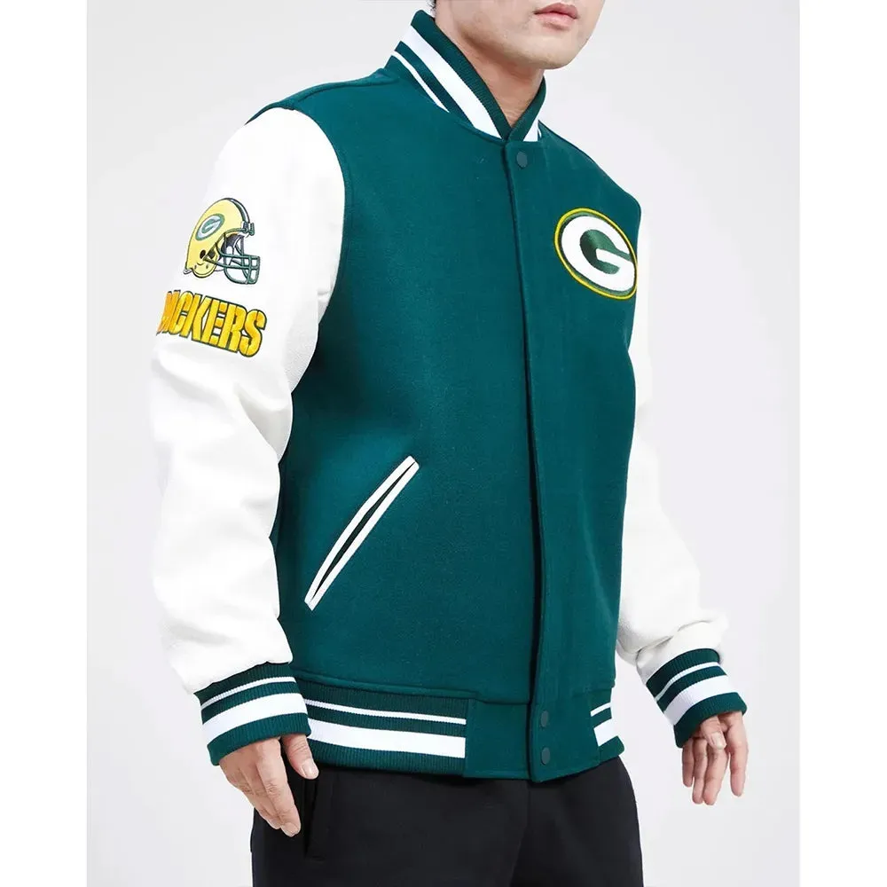 NFL Green Bay Packers Varsity Jacket Men and Women
