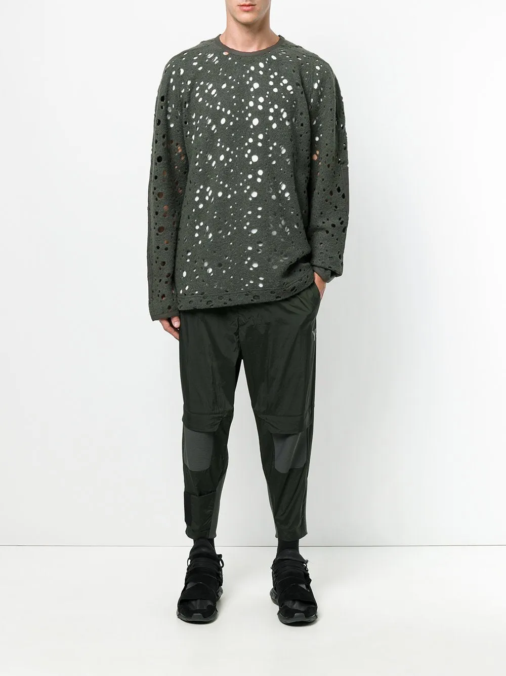 Nylon Rib Pant