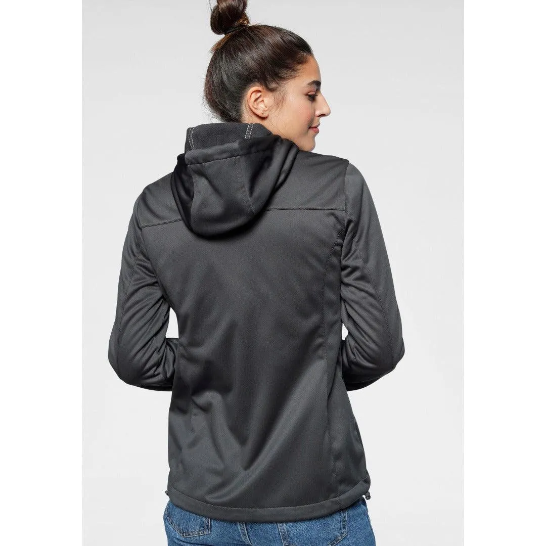 Polarino Softshell Jacket with Contrasting Details Anthracite UK 20