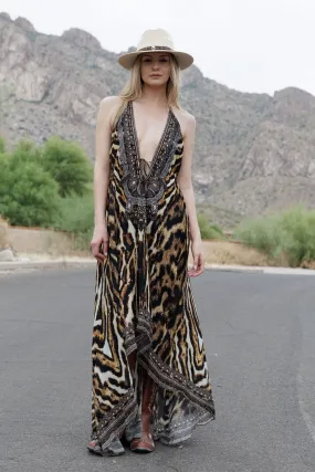 Printed Maxi Dress