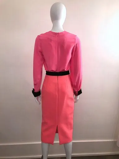 Roksanda 2-Tone Pink Skirt Set