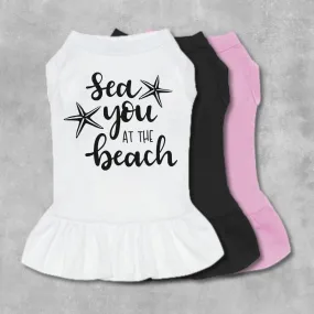Sea You At The Beach Pet Dress
