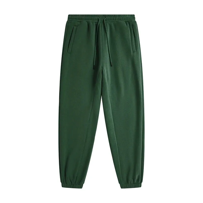 Solid Color Knit Patchwork Sweat Joggers 2.0