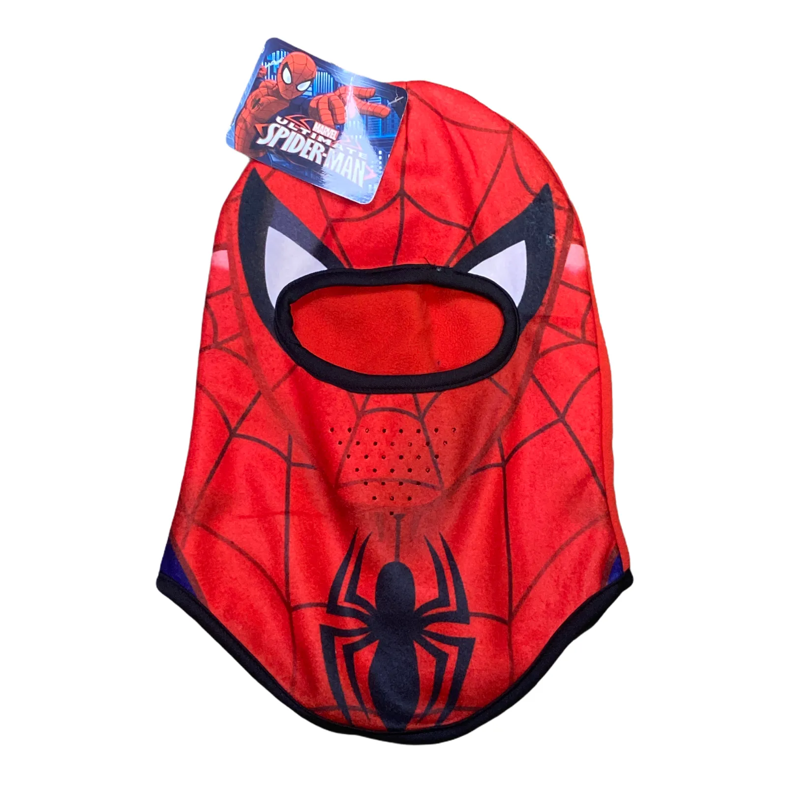 Spider-Man balaclava hat