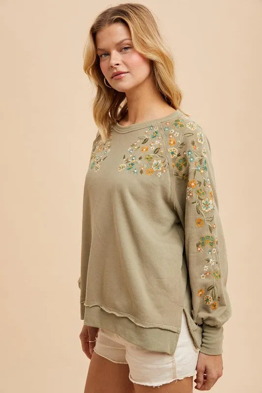 Sweet Escape Embroidered Pullover