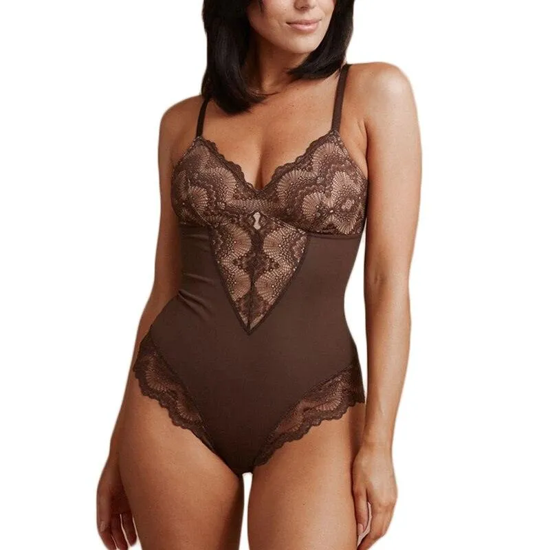 The Sculpting Lace Bodysuit