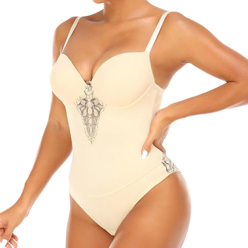 The Sculpting Lace Bodysuit
