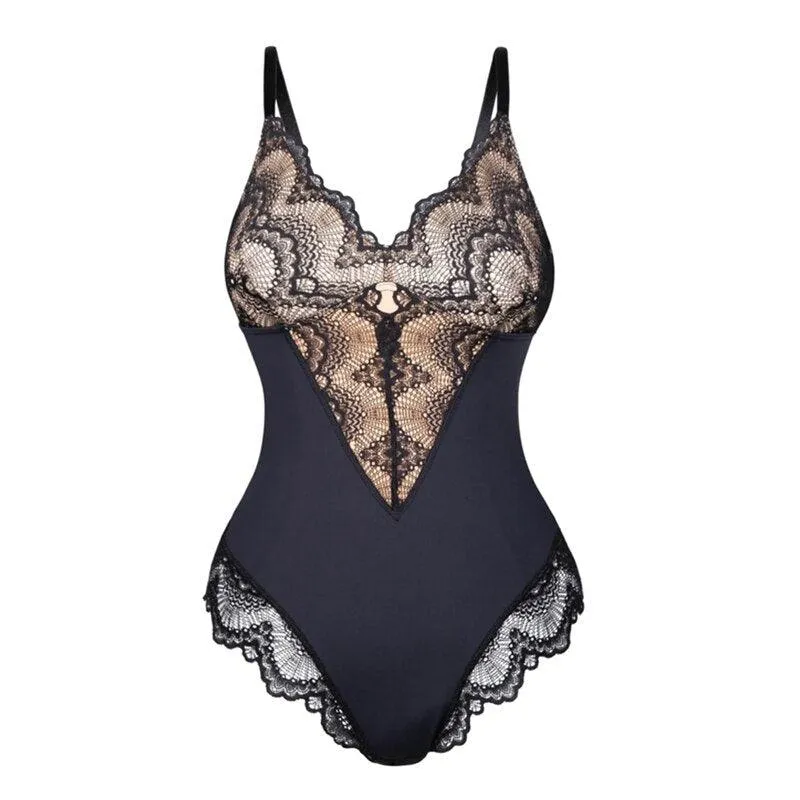 The Sculpting Lace Bodysuit