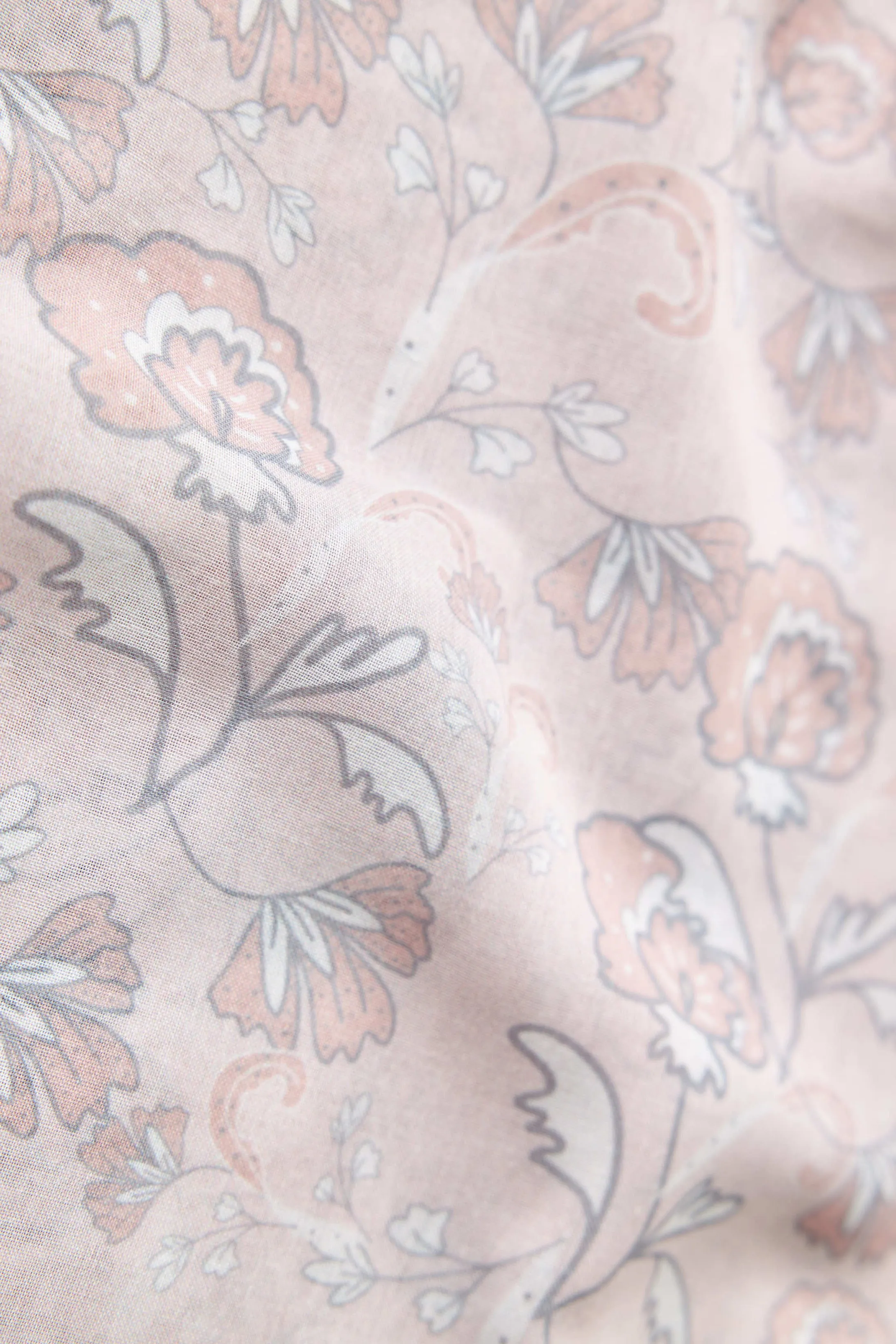 Uma Dusty Pink Square Scarf
