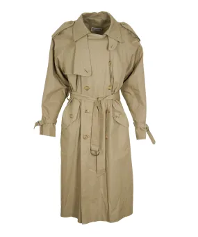 Unworn! Vintage Yves Saint Laurent Mens Trench Coat 40IT/50 YSL Fits XL 2XL ASL9769