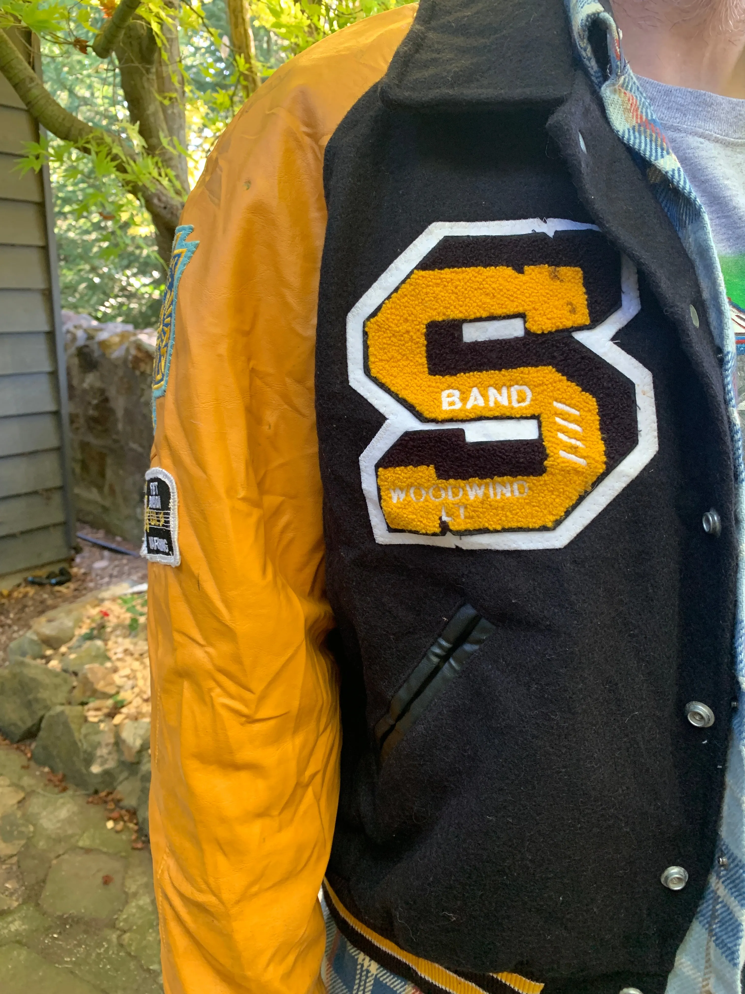 Vintage Texas College Jacket, Circa 1998-2001. XL (Made in USA). FREE POSTAGE