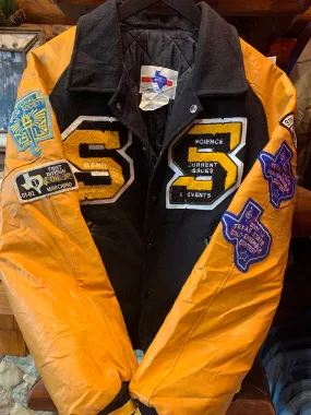 Vintage Texas College Jacket, Circa 1998-2001. XL (Made in USA). FREE POSTAGE