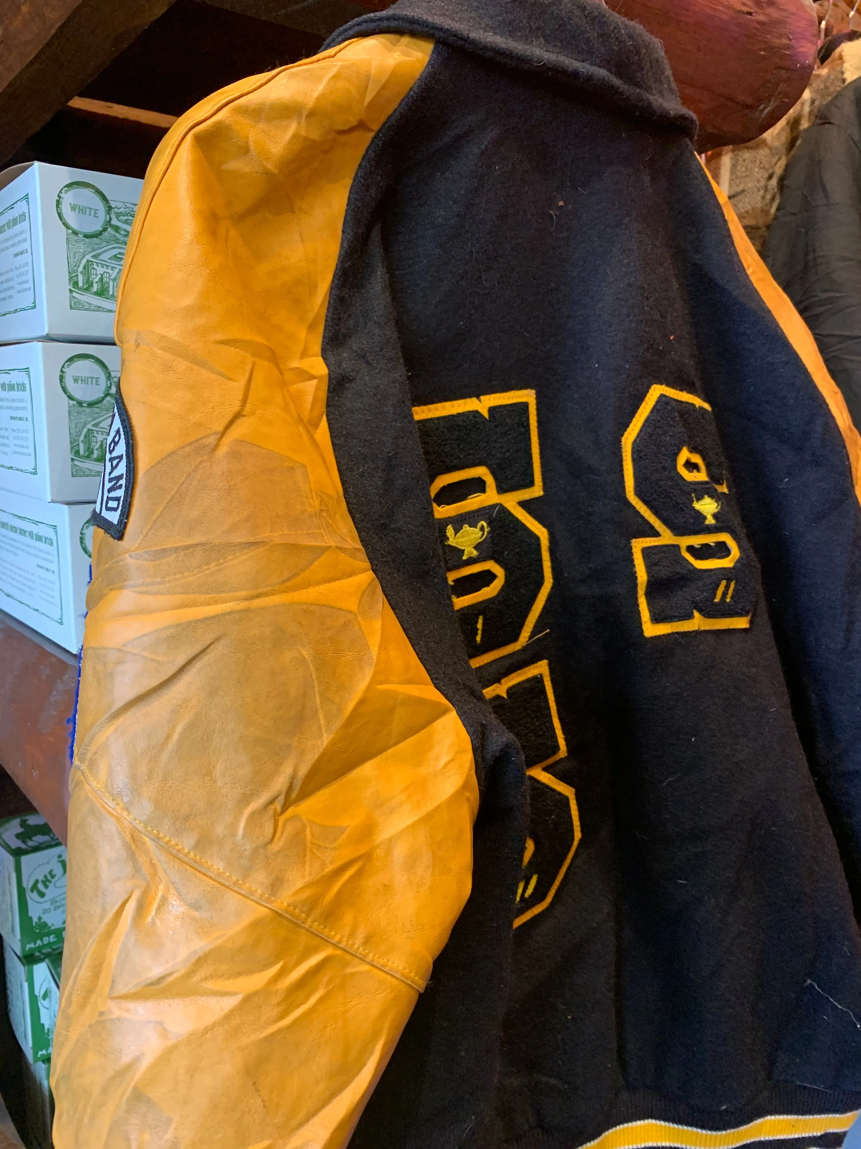 Vintage Texas College Jacket, Circa 1998-2001. XL (Made in USA). FREE POSTAGE
