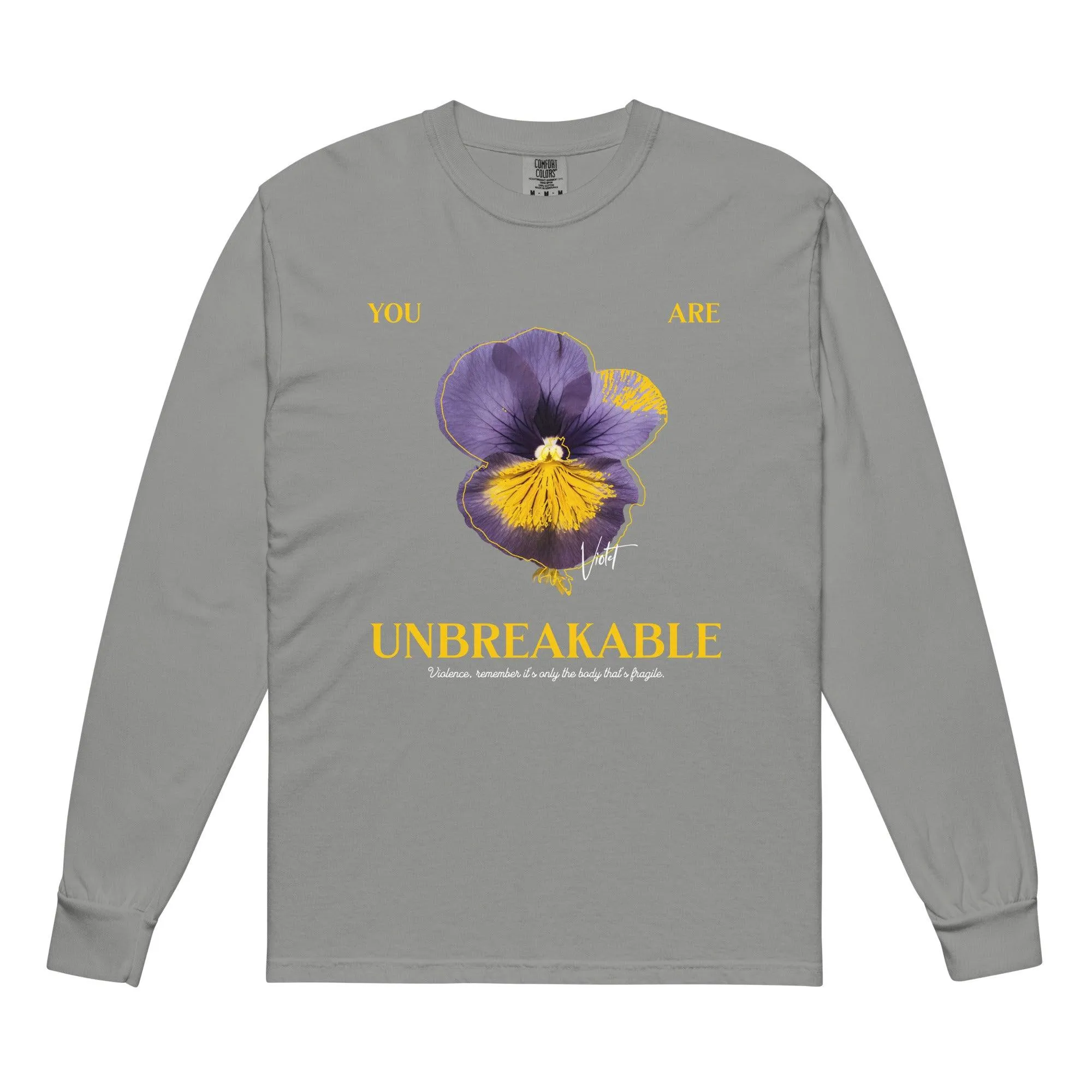 You Are Unbreakable Xaden and Violet Heavyweight Long Sleeve Shirt